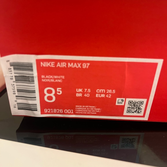 Men’s black Nike air max 97(with box) - Picture 8 of 10